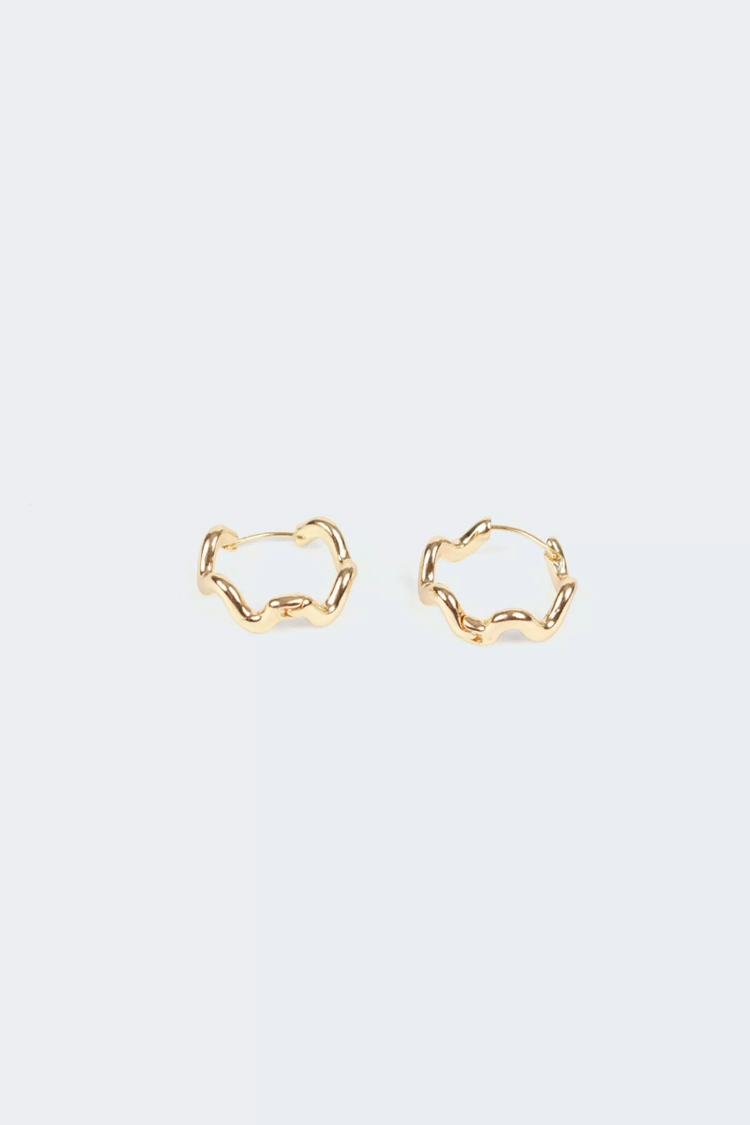 edikted Wavy Baby Hoop Earrings* Earrings