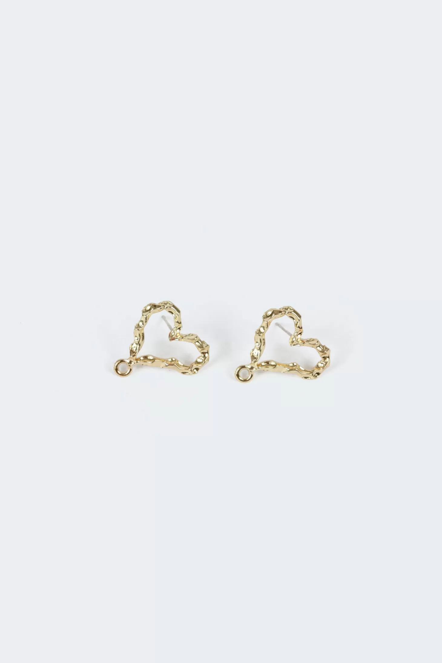 edikted Wavy Heart Stud Earrings* Earrings