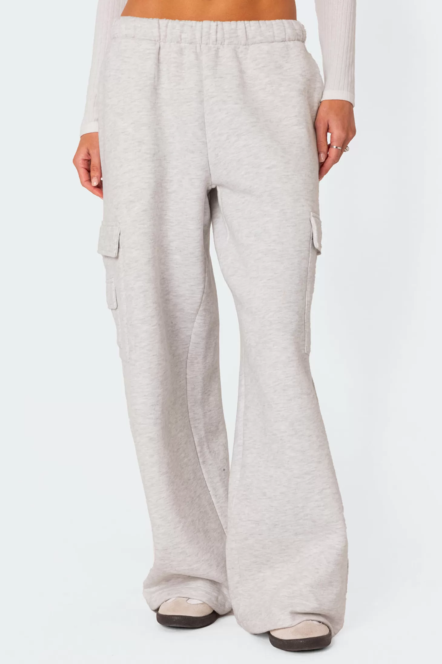 edikted Wide Leg Cargo Sweatpants* Cargo Pants | Pants